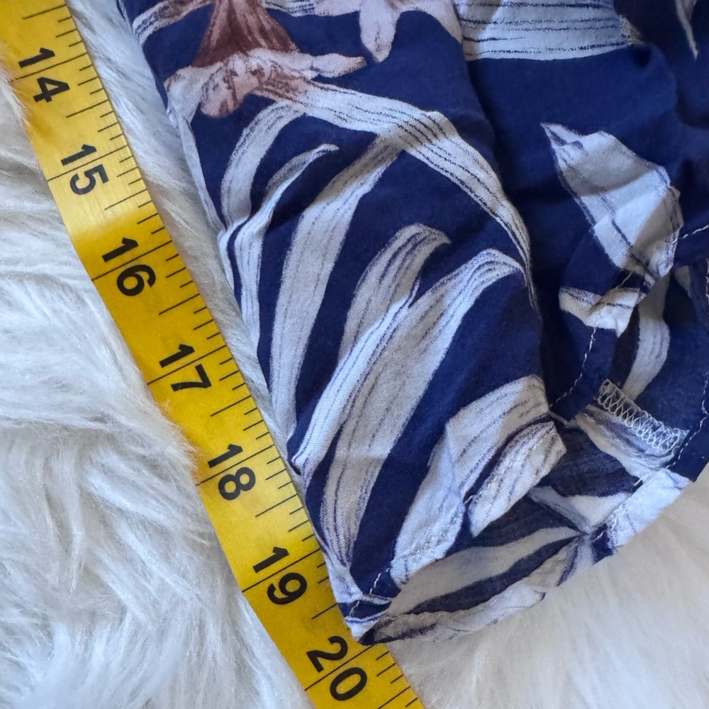 Anthropologie E By Eloise Kalalau Cropped Sleep Pants Exotic prints sz S - Picture 6 of 6